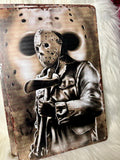 Jason Friday 13th - Tin Sign