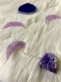Amethyst Moon Phase Hanger