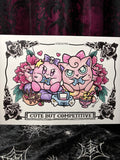 RD Cute but Competitive A4 Print - Art By Rose Demon