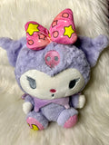 25cm Plushie Kuromi Purple