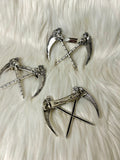 Gothic Scythe Hair Clip