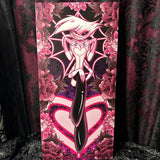 Hazbin Hotel - Angel Dust Mini Scroll - Art By Rose Demon