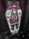 Draculaura - Coffin Cutout - Art By Rose Demon