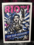 RD Riot A4 Print - Art By Rose Demon