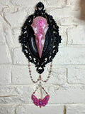 Home Decor - Raven Skull wall hanger