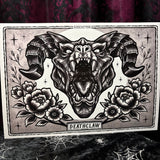 RD Deathclaw Dark A4 Print - Art By Rose Demon