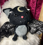 Sky Puppy Plushie (Bat) - large - black