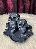 Skull Home Decor Tray - Glow in the dark
