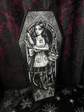 Mad Alice - Coffin Cutout - Art By Rose Demon