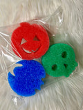 Scrubber sponge - spooky trio