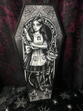 Mad Alice - Coffin Cutout - Art By Rose Demon