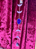 Amethyst Moon Phase Hanger