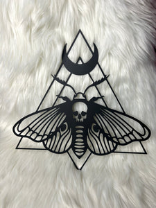 Death Moth Wall Art