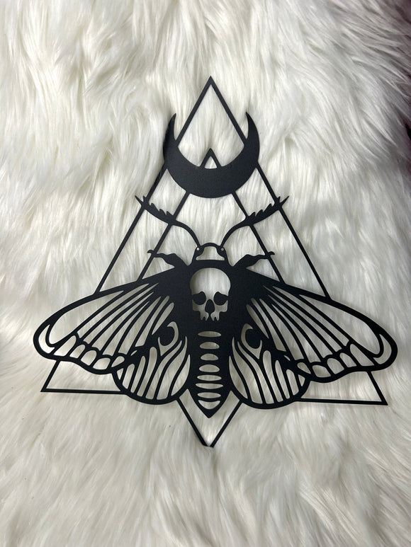 Death Moth Wall Art