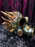 Dragon with Steampunk Mask 20 x 15cm