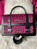 Star Struck - Bettie Bag - Pink Leopard