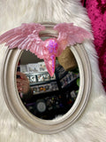 Home Decor - Round Skull Frame / Mirror