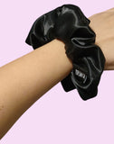 TSDC Stash Scrunchie Mini - 12cm - Satin Black