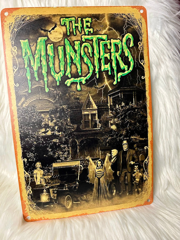 Munsters - Tin Sign