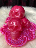 Skull Home Decor Tray - Glow in the dark