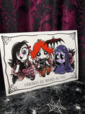 RD Ruby Gloom A4 Print - Art By Rose Demon