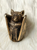 Bat decorative lidded container