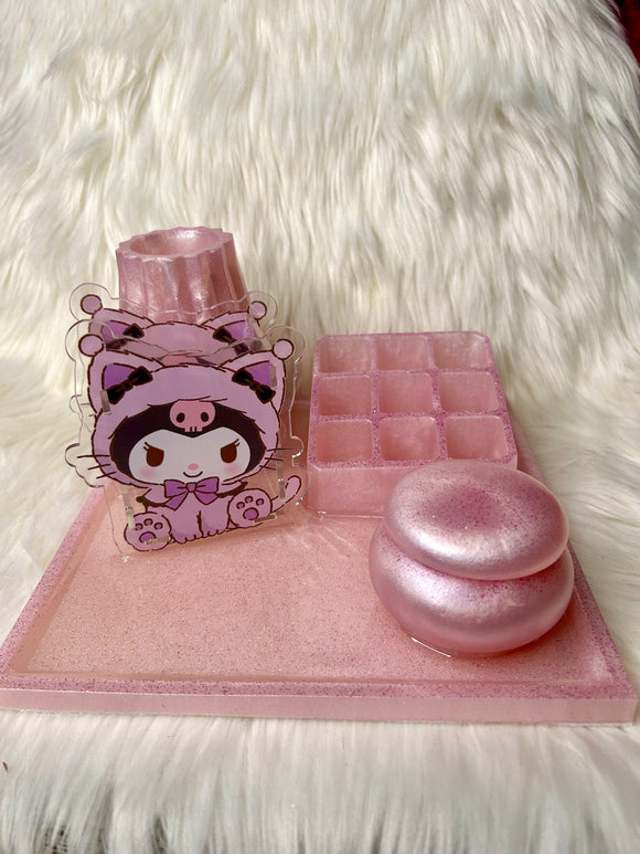 Deluxe Caddy / trinket tray Kuromi - Midi