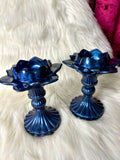 Deluxe Lotus Candle Holders (pair)