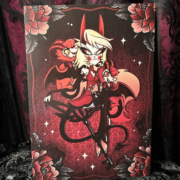 Hazbin Hotel - Charlie A4 Print - Art By Rose Demon