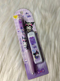 Sanrio Stationary - Mechanical Pencil Set - Kuromi