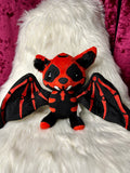 Sky Puppy Plushie (Bat) - red