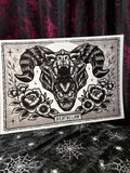 RD Deathclaw Dark A3 Print - Art By Rose Demon