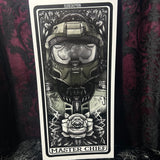 Master Chief Mini Scroll - Art By Rose Demon