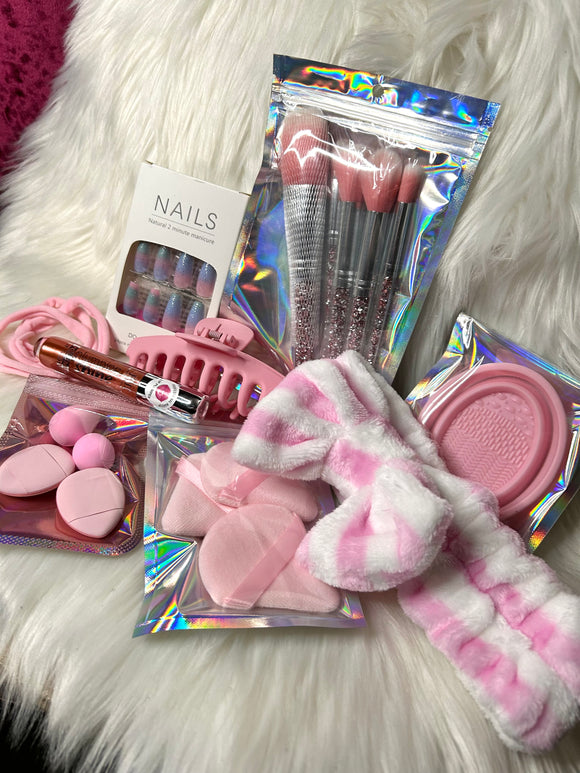 Self Love Beauty Gift Box - pink & white