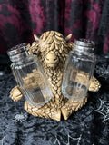 Highland Cow 13cm - Salt and Pepper Shaker Set