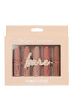 Beauty Creations - Bare Five Matte Lipstick Set 5