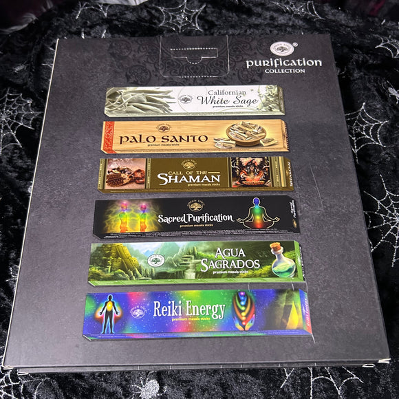 Incense Green Tree 15pce Purification 6 in 1 Set