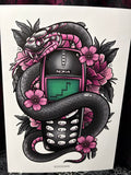 RD Nokia Snake A4 Print - Art By Rose Demon