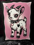 RD Pink Goat A4 Print - Art By Rose Demon
