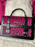 Star Struck - Bettie Bag - Pink Leopard