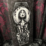 Sally Coffin Scroll - Art By Rose Demon