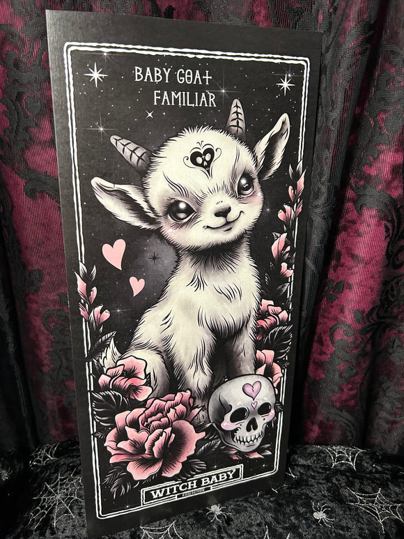 Witch Baby Scroll - Art By Rose Demon