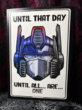 RD Transformers Optimis Prime Tribute A4 Print - Art By Rose Demon