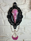 Home Decor - Raven Skull wall hanger