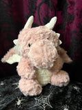 Cuddly Mini Plush Dragon - Pink