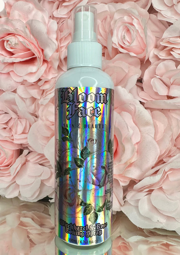Bloomface - Witchhazel & Rose Toning Spray