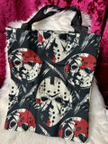 Canvas Tote Bag - multi Jason Faces