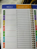 Mystic Moon - Spiral Grocery / Meal Planner