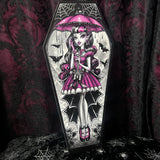 Draculaura - Coffin Cutout - Art By Rose Demon