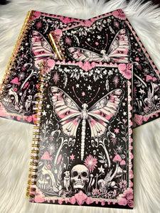 Pretty Spooky - Spiral Notebook - Ruled 50 Pages
